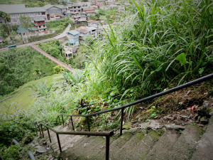 Banaue Stairs to Bridge